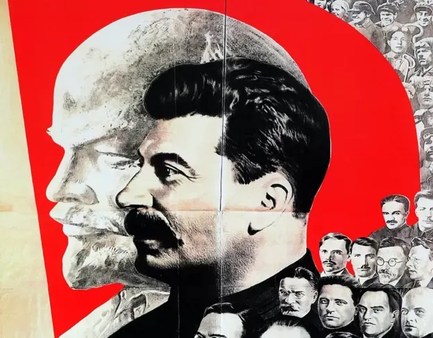 Stalin usó la imagen de Lenin para fortalecerse.