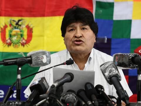 Evo Morales dice que acuerdo con Estados Unidos convertirá a Ecuador en un ‘protectorado’