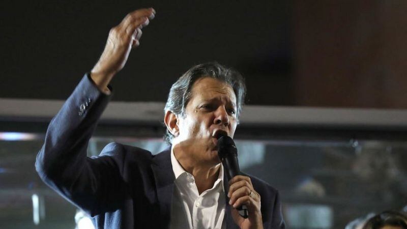 Fernando Haddad, exalcalde de São Paulo, exministro de Educación y candidato presidencial del PT en 2018, fue nombrado ministro de Hacienda por Lula Getty Images