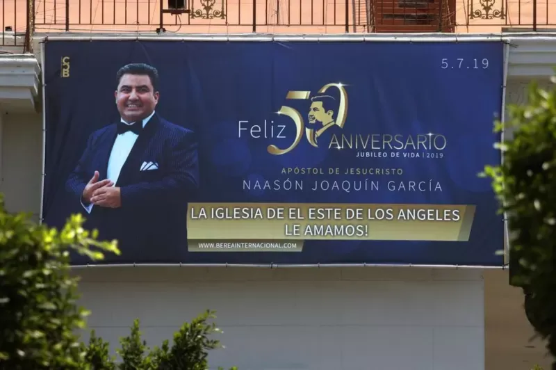 AFP Los hechos de los que Naasón Joaquín García se declaró culpable ocurrieron en Los Ángeles.