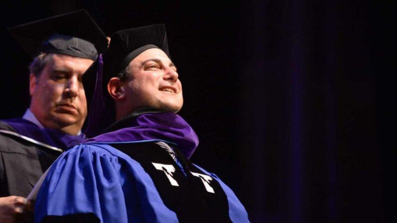En 2014, Marty Tankleff se graduó como abogado. GETTY IMAGES