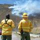 Incendio forestal en pendientes de 90° afecta a la parroquia de Pifo, en el nororiente de Quito
