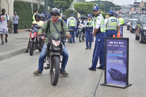 ‘No tenía que pasar’, la campaña de la ATM para evitar nuevas muertes en motorizados de Guayaquil 