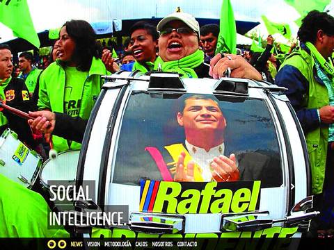 Illuminati destaca como su ‘caso de éxito’ a campaña de Rafael Correa en redes