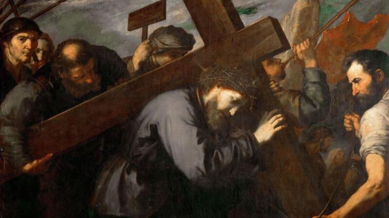 Cristo cargando la cruz en la Colección del Museo de Historia del Arte de Viena.