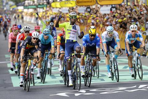 ¿Qué dijo el ganador de la tercera etapa sobre Richard Carapaz, líder de la clasificación general del Tour de Francia?