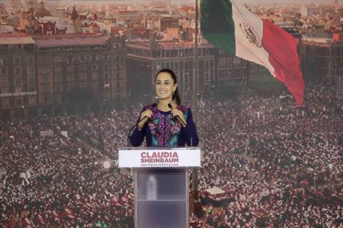 Cancillería de Ecuador saludó a Claudia Sheinbaum, presidenta electa de México, dos días después de los resultados que le dieron la victoria
