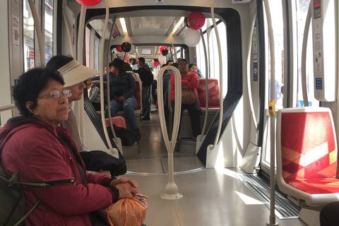 El tranvía de Cuenca cumple tres años de servicio al público con una ocupación del 50 % de su capacidad 