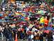 Marcha del Orgullo LGBTIQ convocó a decenas de personas en el norte de Quito