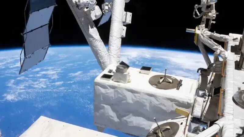 GEDI está acoplado a la Estación Espacial Internacional desde 2019. Una campaña busca que permanezca en el espacio. NASA, GODDARD SPACE FLIGHT CENTER