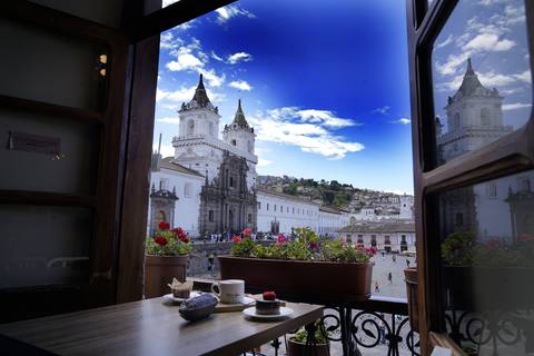 Los miradores de San Francisco, ofertas gastronómicas que aprovecharon la vista privilegiada en el centro histórico de Quito