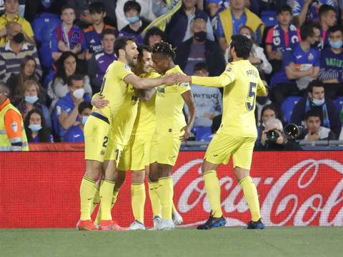 Villarreal no se distrae y gana en Getafe pese al esfuerzo en Champions; fue preservado Pervis Estupiñán