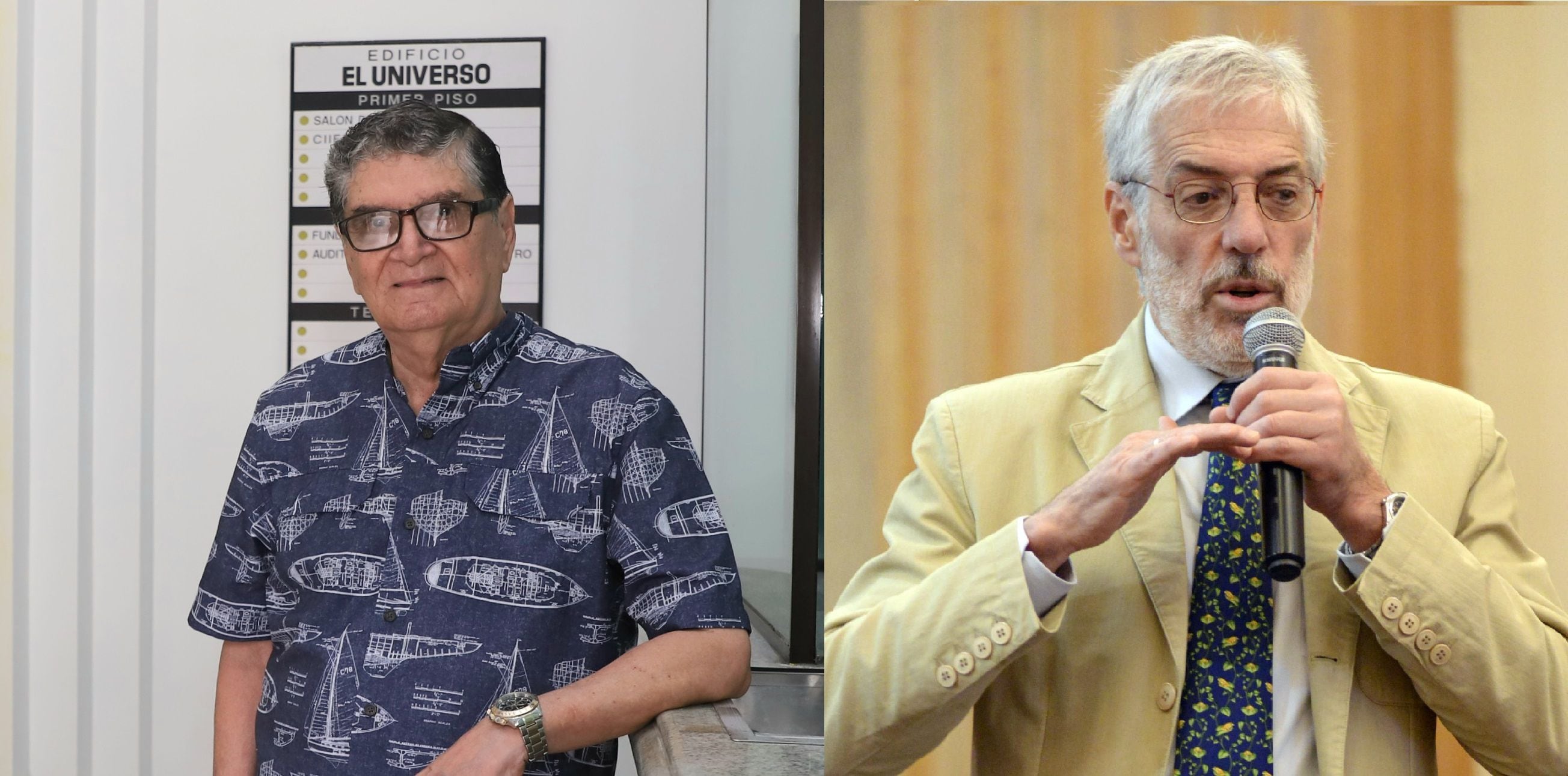 Columnas de Ricardo Vasconcellos Rosado y Jorge Barraza, en EL UNIVERSO, escogidas por AIPS-América entre las diez mejores del 2022