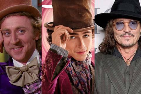 Gene Wilder, Johnny Depp o Timothée Chalamet: así fueron las interpretaciones de tres actores en distintas épocas sobre el peculiar Willy Wonka