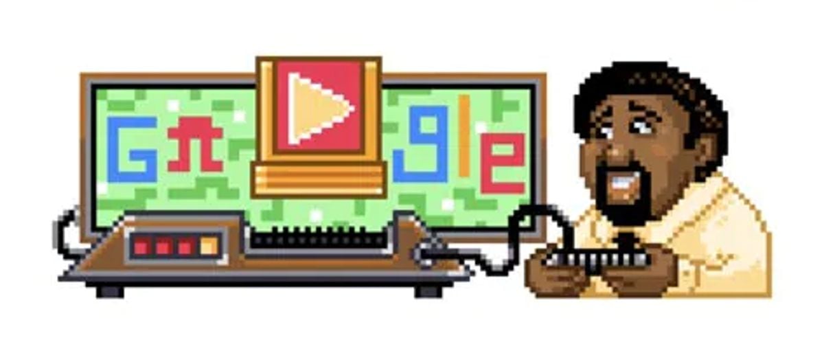 Google recuerda hoy con un ‘doodle’ a Gerald Jerry Lawson, el inventor del cartucho de los videojuegos