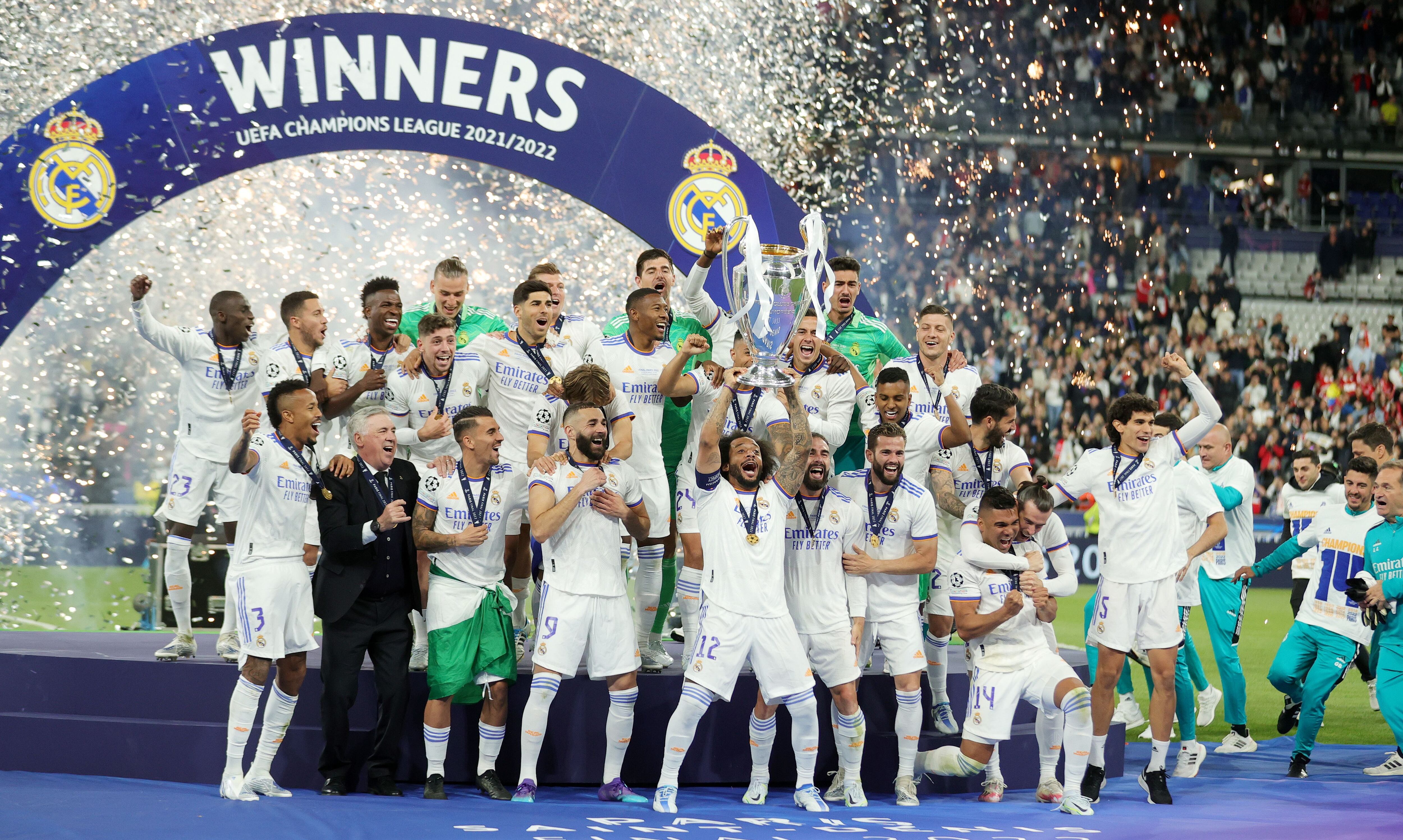 $ 145 millones se ganó el Real Madrid por participar en la Champions League de 2022