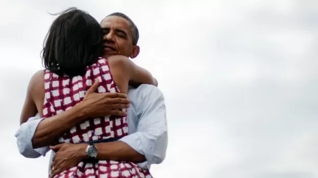 Michelle y Barack Obama se conocieron en su oficina de abogados de Chicago.