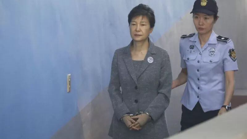 Park Geun-Hye, la expresidenta, también fue indultada hace unos años. GETTY IMAGES