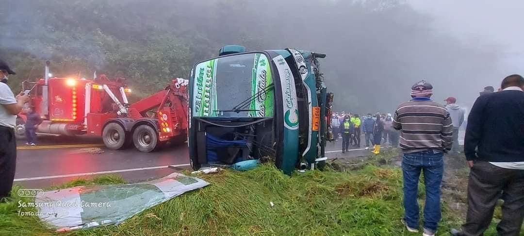 Las 10 vías con más accidentes en Ecuador en el 2021