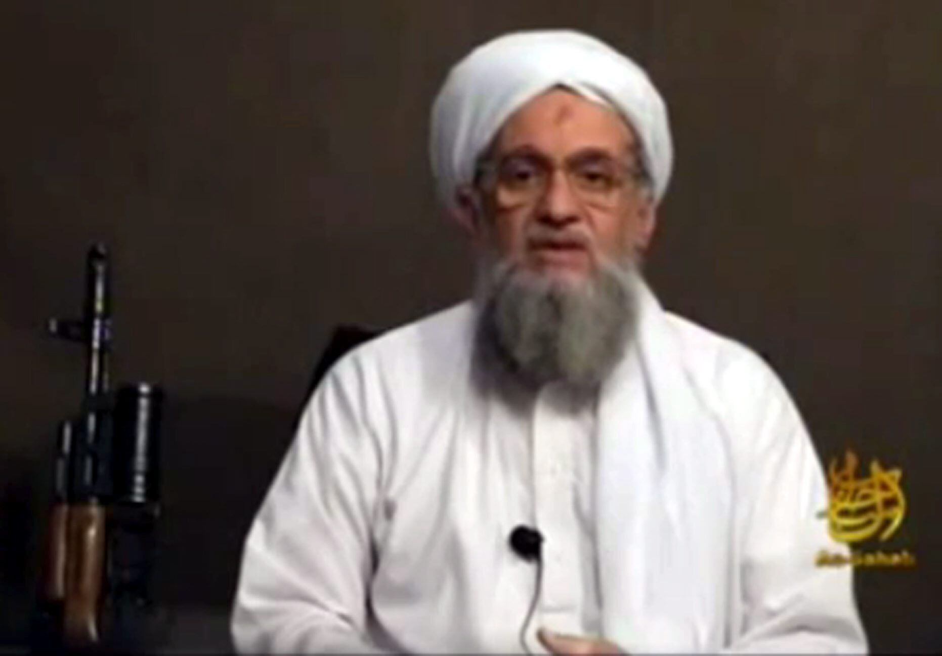 Foto de archivo del líder de Al Qaeda, Ayman al Zawahiri. EFE/AL ARABIYA 