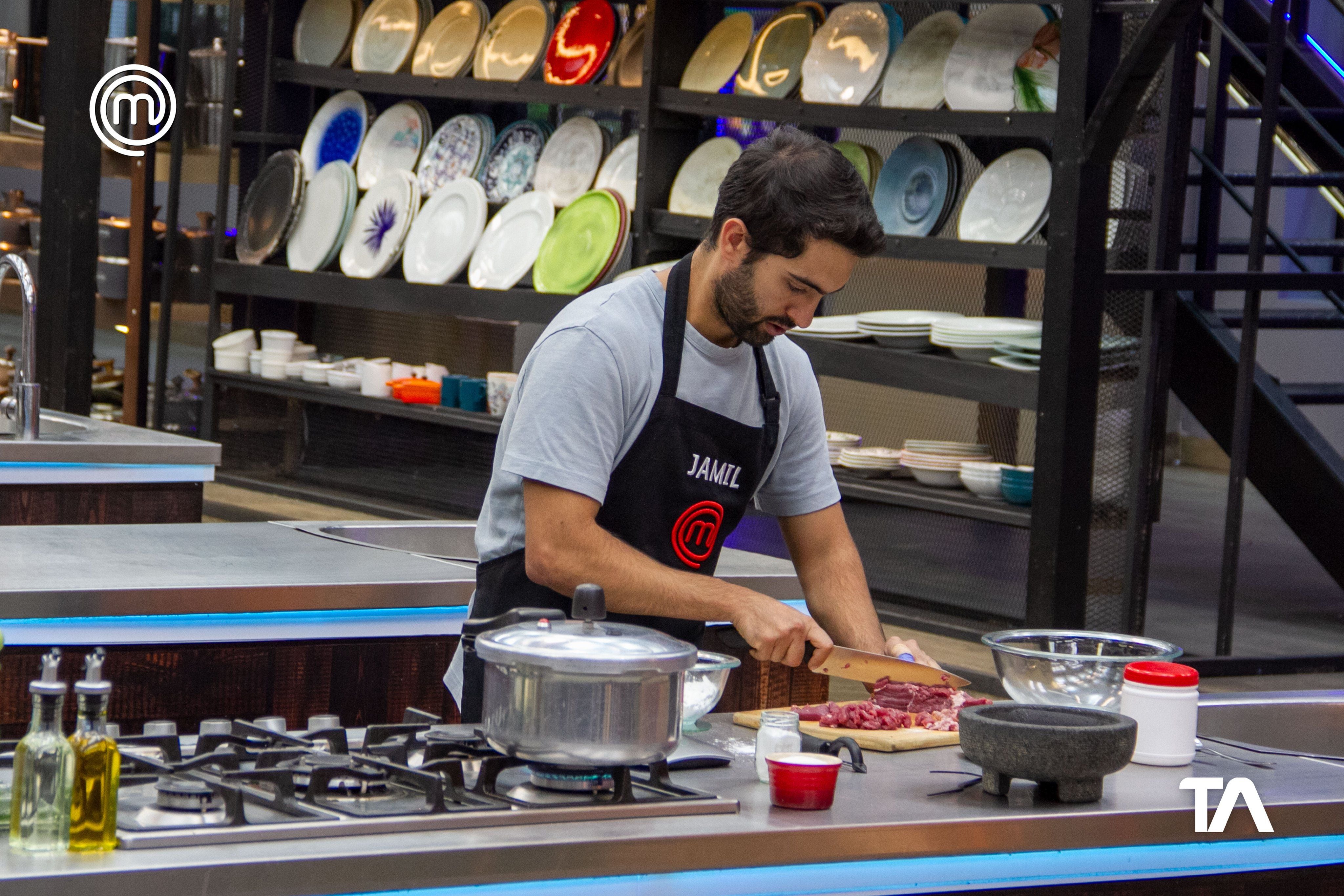 ‘¿Usted se ve en la final de MasterChef?, yo no’; Jorge Rausch le dio una fuerte crítica a Jamil por su pobre plato, en ‘MasterChef Ecuador’