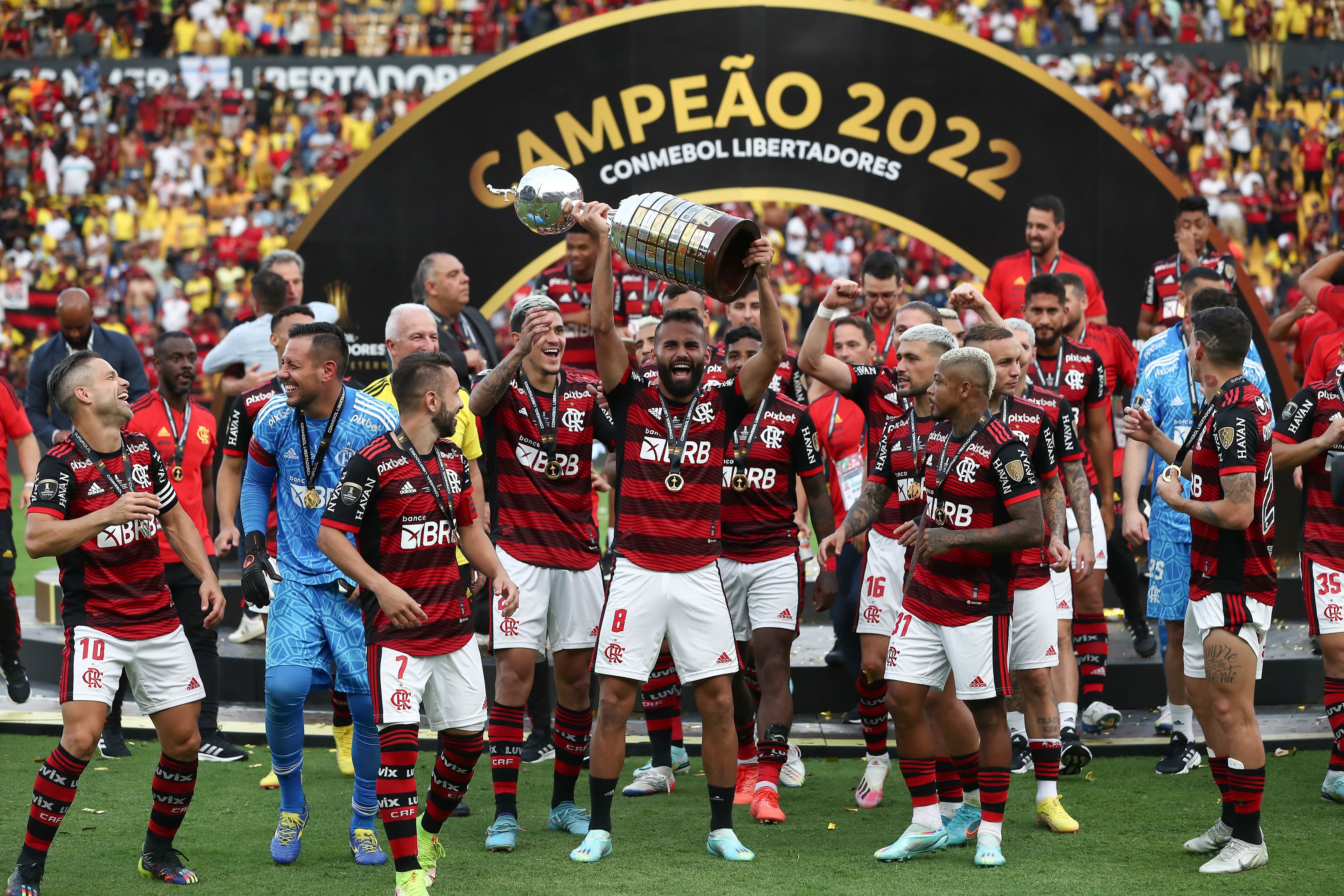 ¡Flamengo, campeón de América! ‘Mengão’ superó 1-0 a Athletico Paranaense