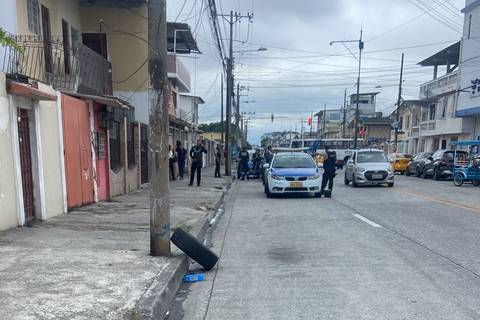 Policía que custodiaba a funcionario judicial fue herido en el sur de Guayaquil