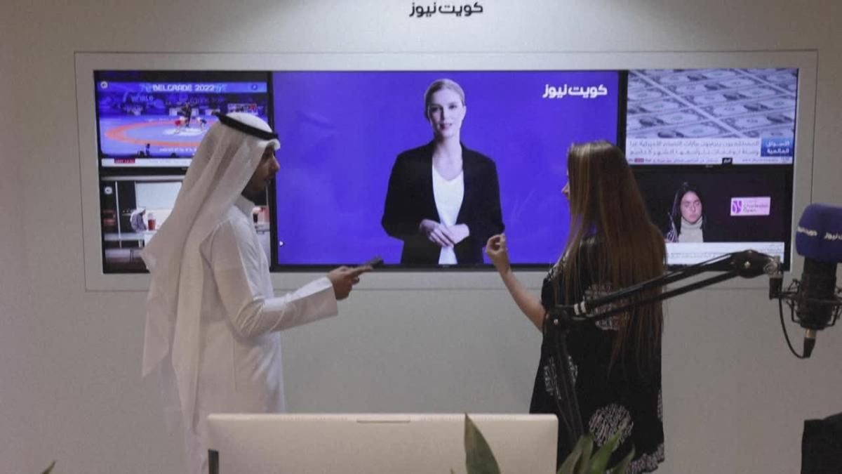 Kuwait News informa con una presentadora inexistente generada por inteligencia artificial