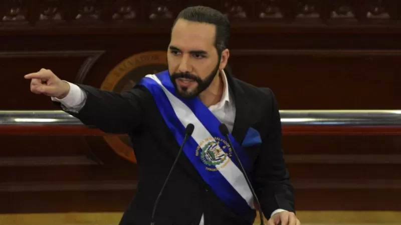 Bukele cumplió este miércoles tres años como presidente de El Salvador. Getty Images