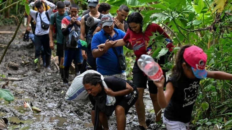 Más de 14.000 ecuatorianos han cruzado la selva del Darién en el 2023