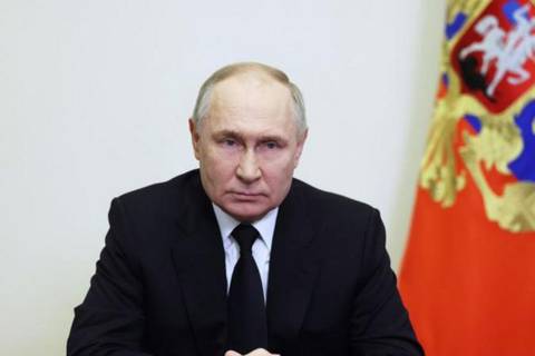 Vladimir Putin pide a la Fiscalía que los supuestos terroristas del atentado en Moscú reciban un “justo castigo”