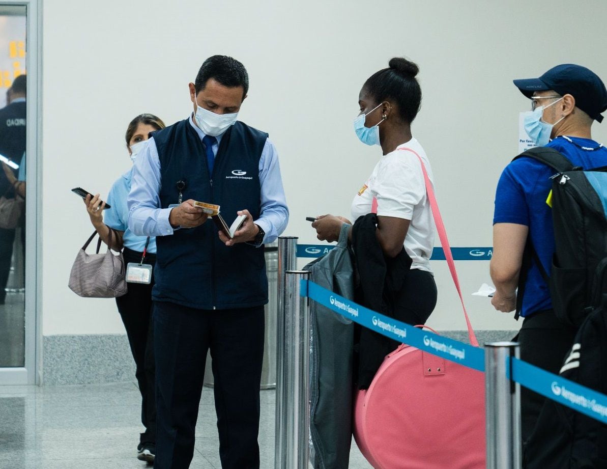 El aeropuerto de Guayaquil superó los 3,7 millones de pasajeros el año pasado y se acerca a los niveles de prepandemia