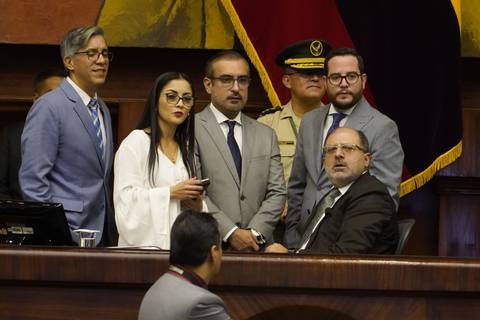 Correísmo trabaja en los votos para que la Asamblea debata conflicto entre Daniel Noboa y Verónica Abad