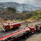 Luego de tres horas, bomberos controlaron incendio forestal en el norte de Guayaquil