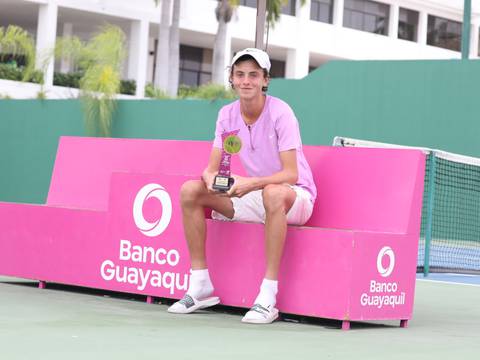 Emilio Camacho, campeón en Salinas y suma tercer título ITF Junior