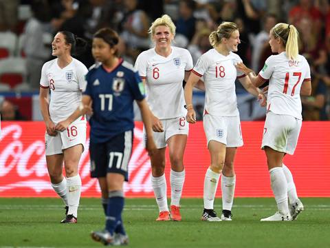 Inglaterra gana su grupo al vencer a Japón en el Mundial femenino