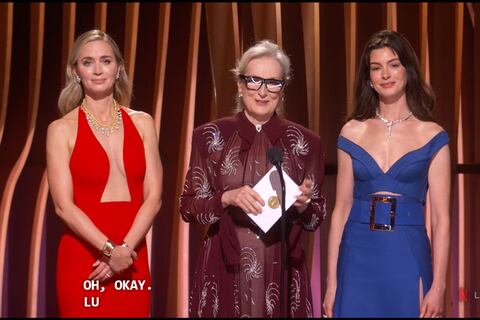 Meryl Streep, Anne Hathaway y Emily Blunt recordaron con mucho humor ‘El diablo viste a la moda’ en los premios SAG 2024