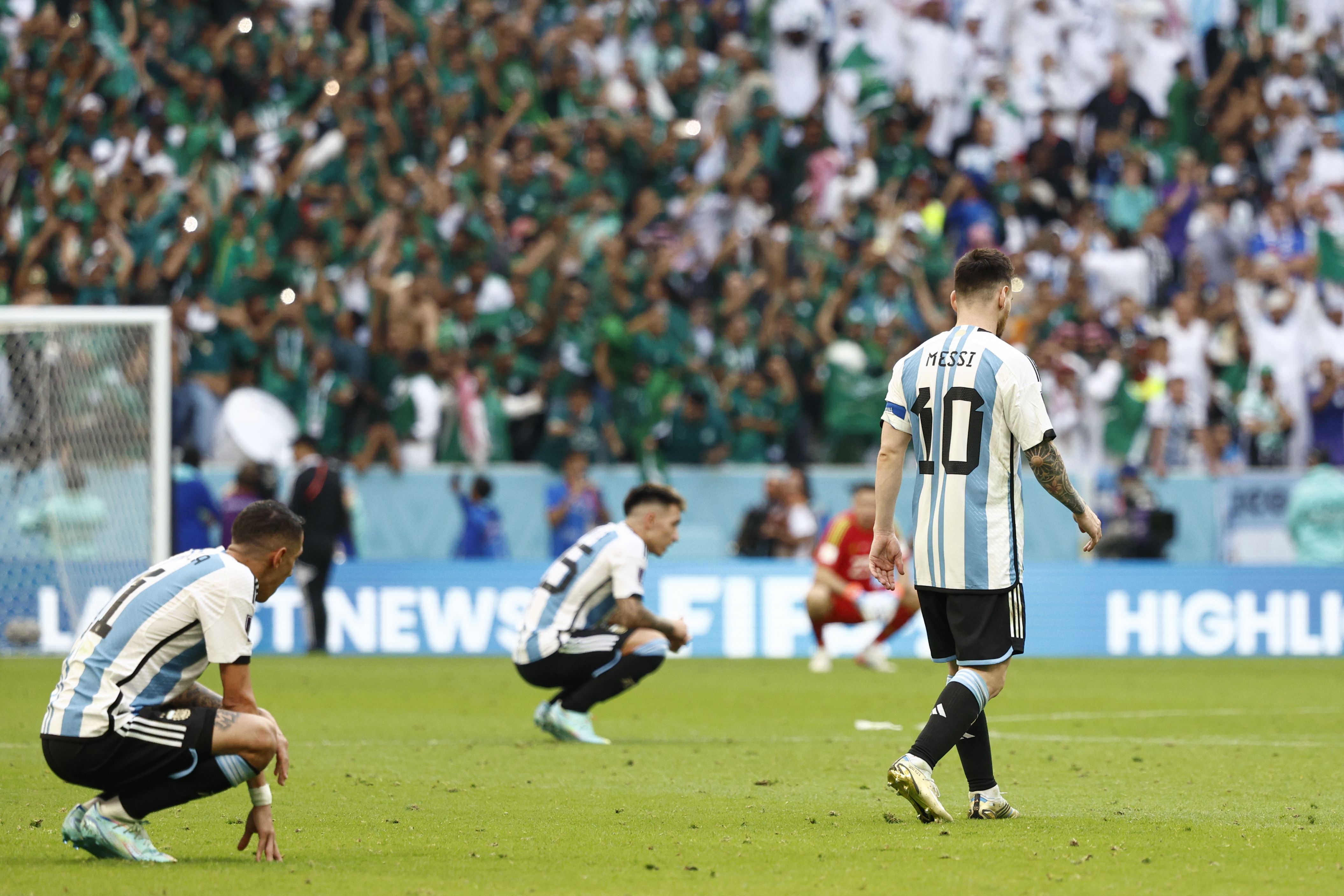 ‘Increíble’, ‘de rodillas’: las reacciones de la prensa de Argentina tras la derrota de la Albiceleste ante Arabia Saudita