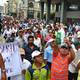 Campesinos se tomaron el centro de Guayaquil por casi cuatro horas