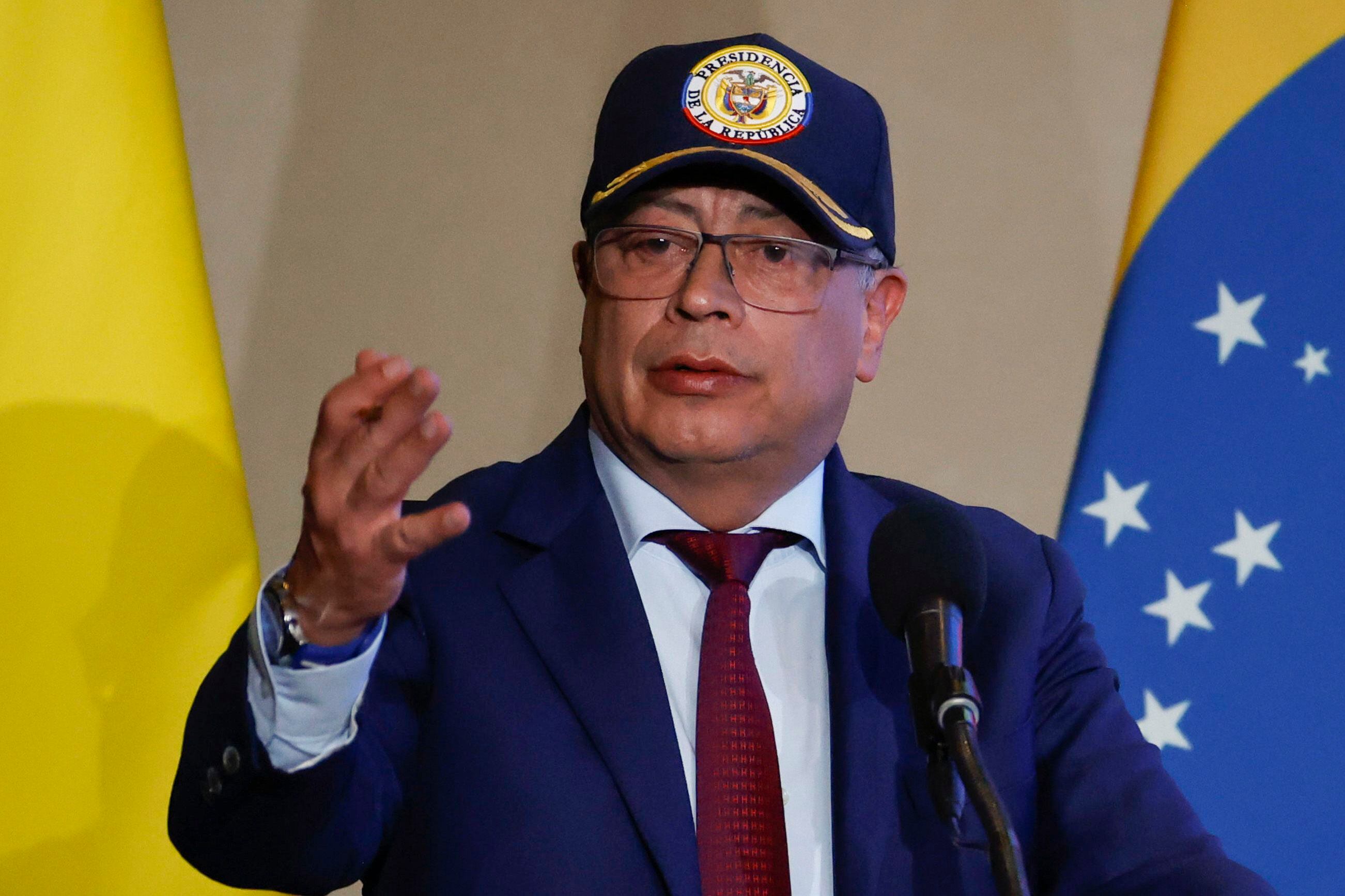 El presidente de Colombia, Gustavo Petro. 
