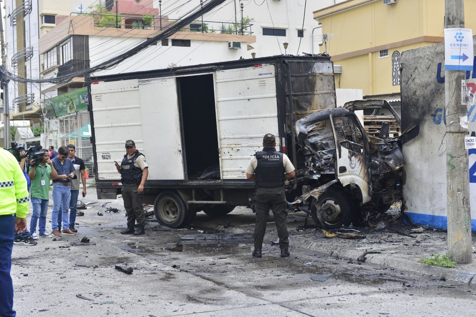 Conductor de camión incinerado e involucrado en robo de Kennedy Norte apareció con vida