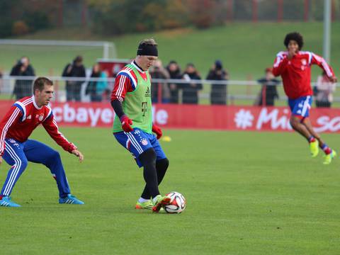 Schweinsteiger vuelve a entrenarse con el Bayern tras 4 meses de ausencia