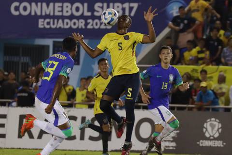 ‘Nos conocemos, pero jugar con Brasil es un reto que nos motiva mucho’, dice Diego Martínez, técnico de la selección de Ecuador sub-17