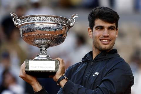 ¡Nuevo monarca! Carlos Alcaraz se consagra campeón del Roland Garros, el tercer Grand Slam de su carrera