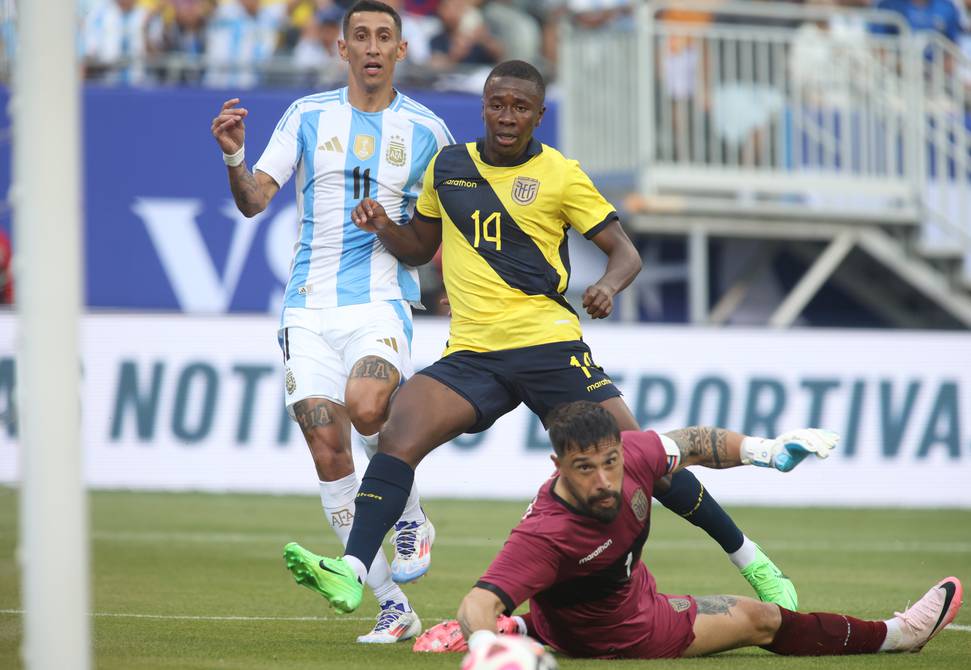 Antonio Valencia's palazo against Hernán Galíndez: 'Ecuador was a pain to be captained by a foreigner against Argentina' |  Football |  game