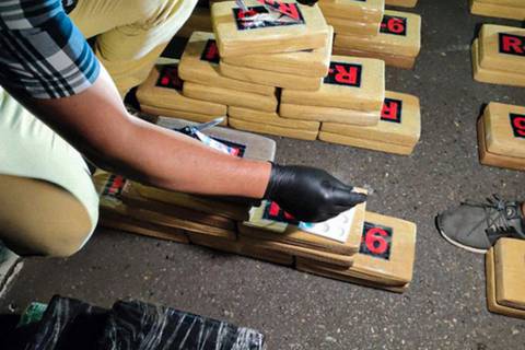 Prisión preventiva para dos procesados por presunto tráfico de 172 kilos de cocaína