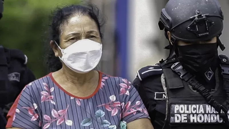 Herlinda Bobadilla, la Chinda, fue una de las últimas mujeres líderes del narco detenidas en América Latina.