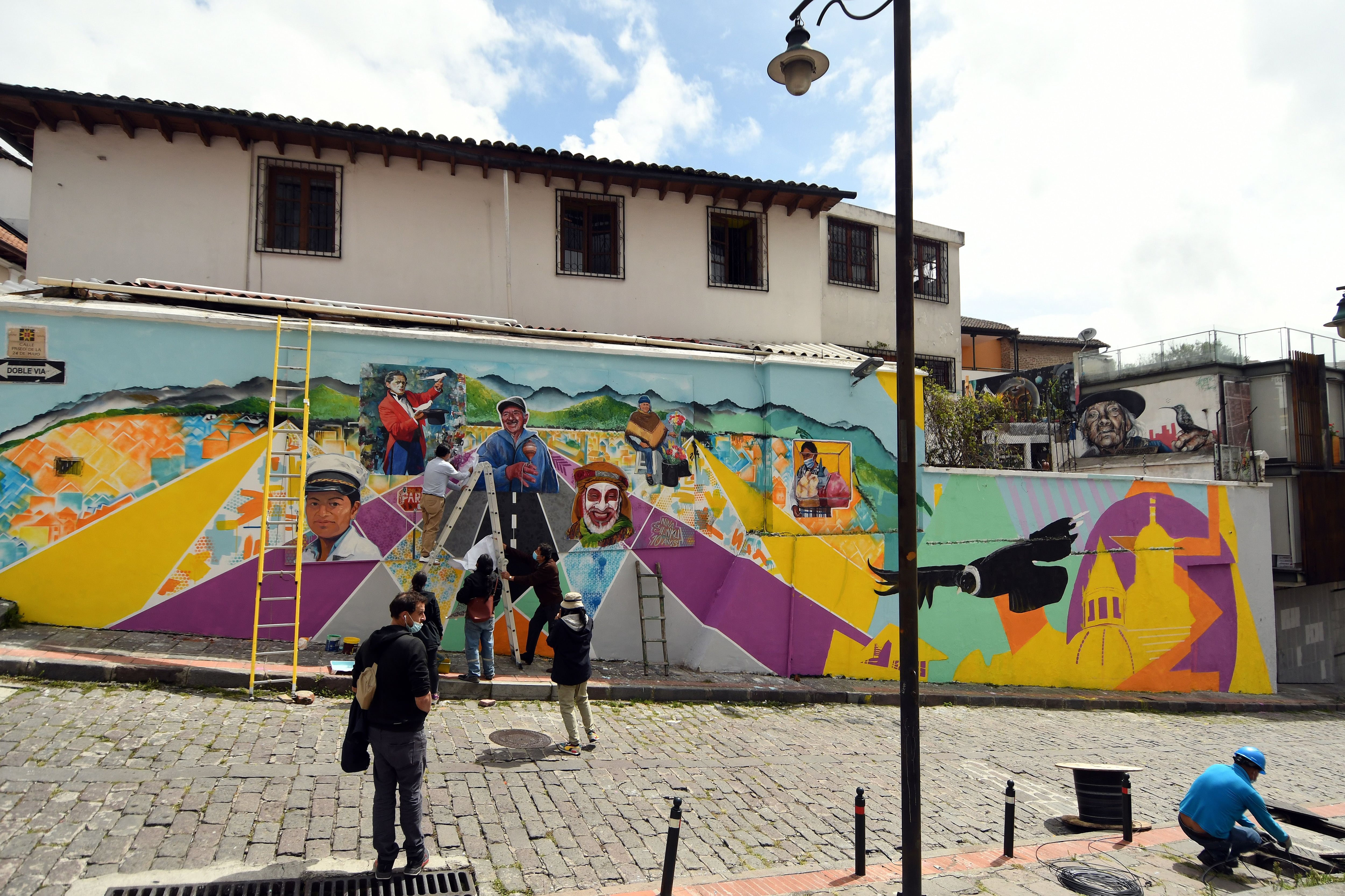 Nueve cuadras del centro histórico de Quito son parte del proyecto De Vuelta al Centro 
