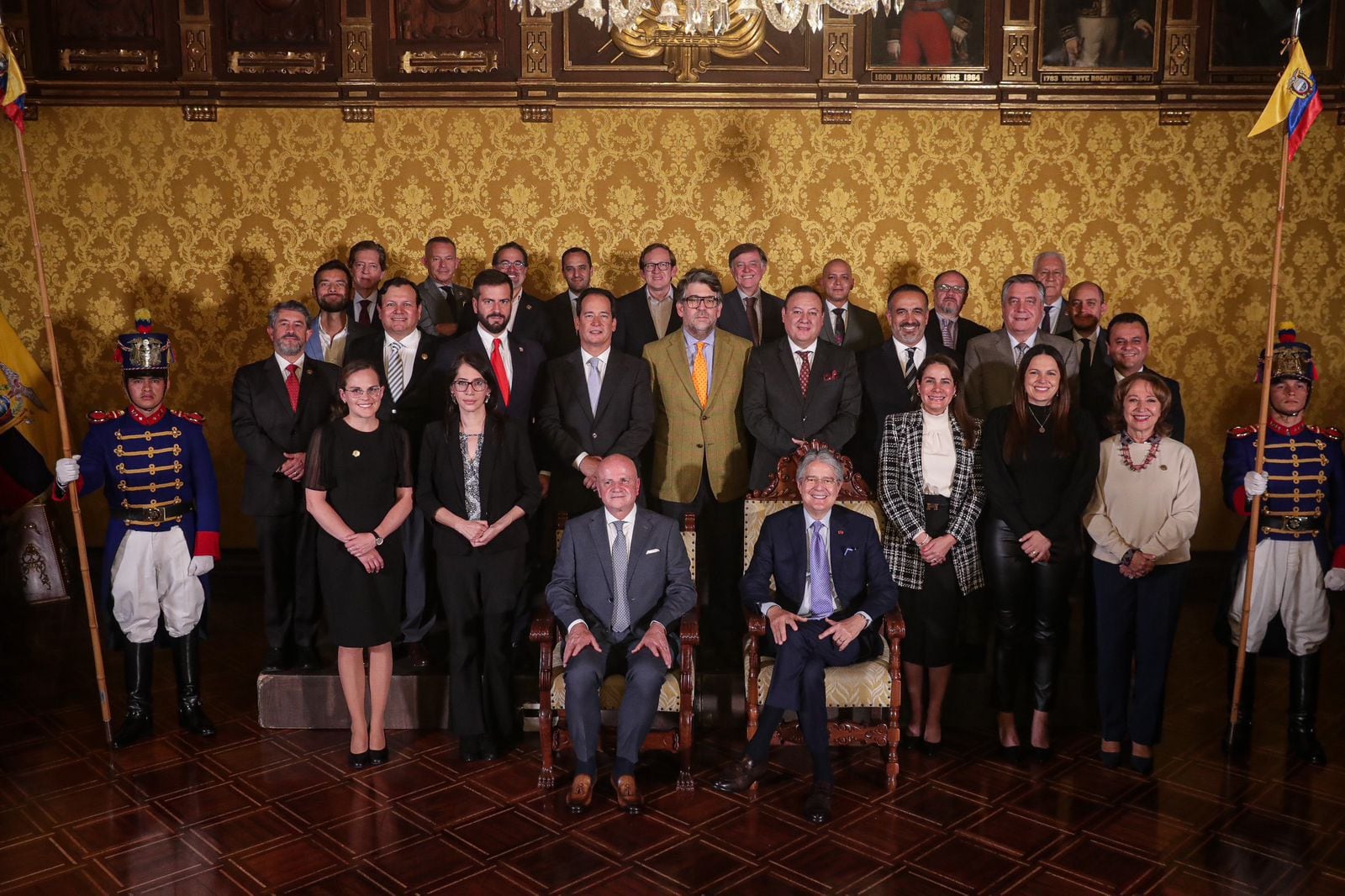 Presidente Guillermo Lasso oficializó cambios de ministros y gobernadores