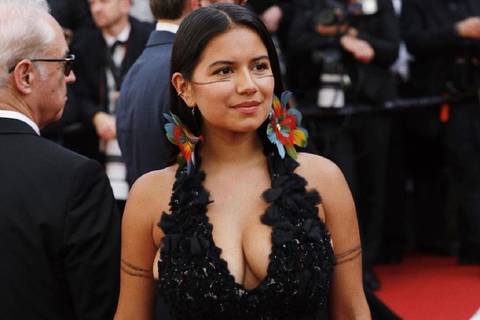 Helena Gualinga, la activista ecuatoriana presente en la premier de ‘Horizon’, de Kevin Costner, en Cannes